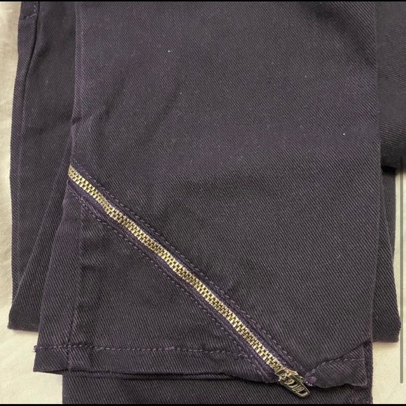 Bebe indigo purple skinny jeans - Picture 4 of 5